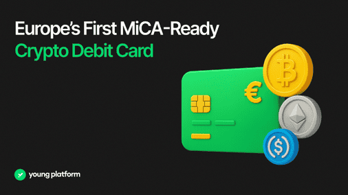 Young Platform Launches EU’s First MiCA-Compliant Crypto Debit Card With Cashback Up to 3.6%